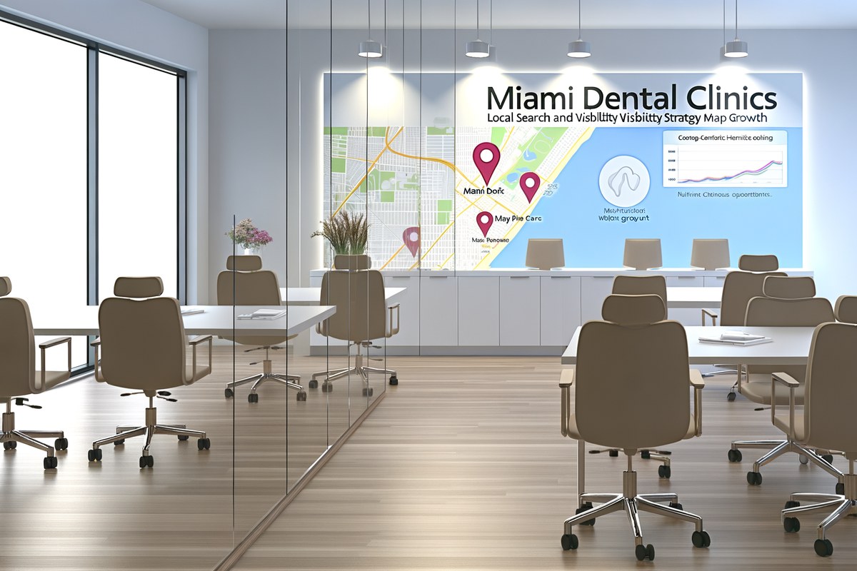 Miami Dental Clinic CRM Workflow CRM lead tracking and message workflow visual for dental clinics in Miami