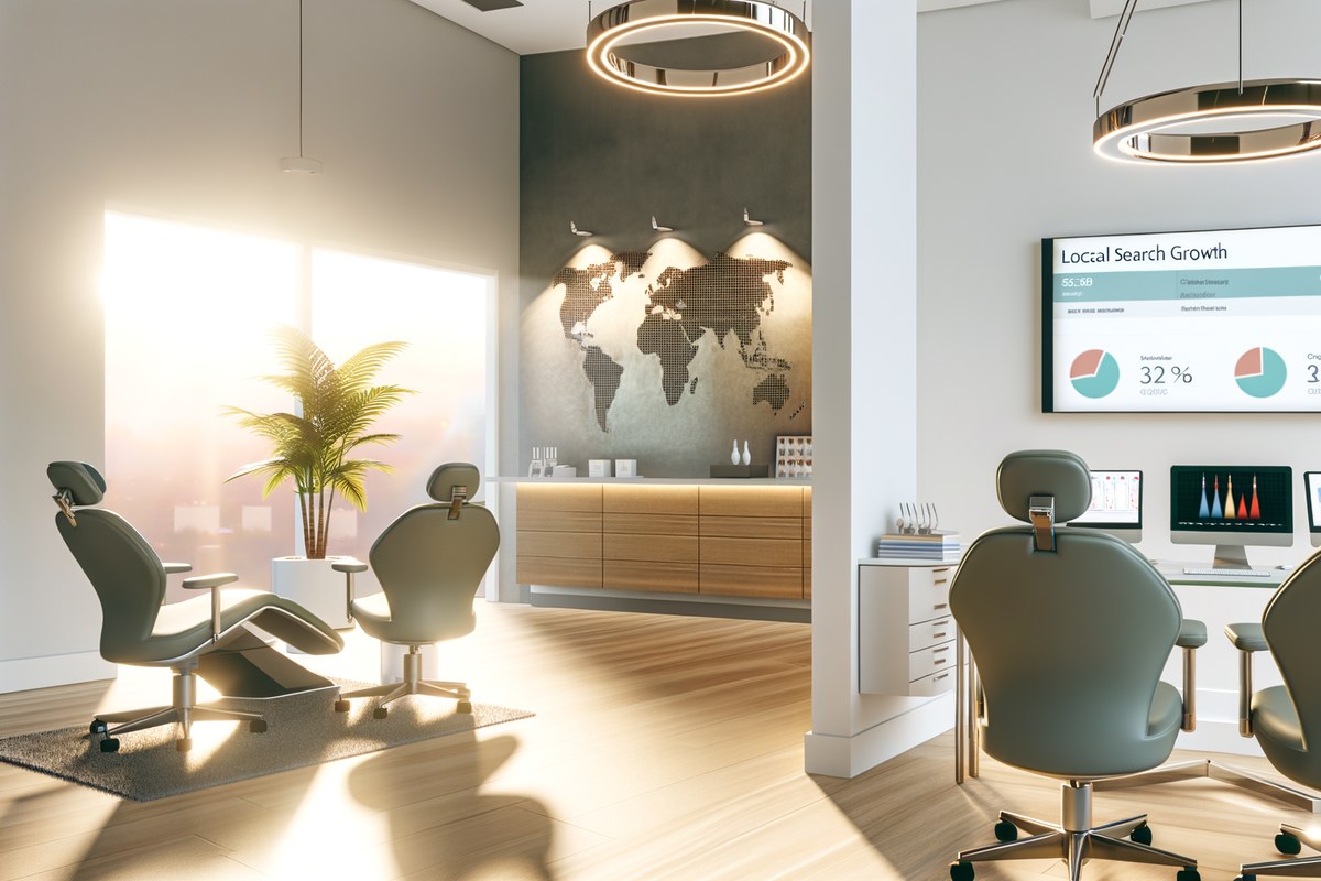 Miami Dental Clinic Local Visibility Strategy Local SEO and visibility strategy visual for dental clinics in Miami