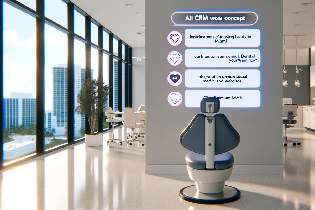 Miami Dental Clinic CRM Workflow AI lead tracking system for Miami dental clinics
