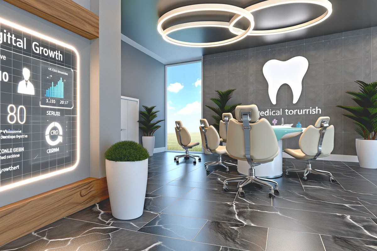 AI-powered SEO, CRM and digital growth concept for dental clinics in Miami | miami crm integration services