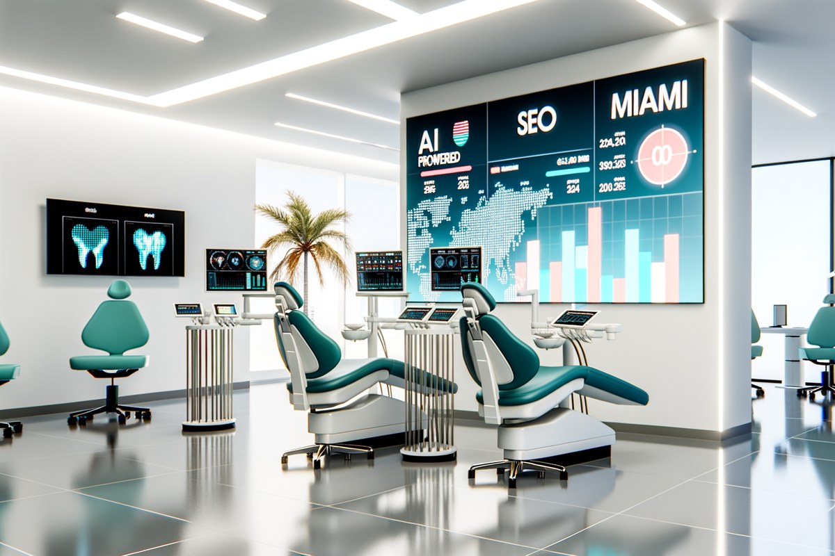 AI-powered SEO, CRM and digital growth concept for dental clinics in Miami | miami crm integration services