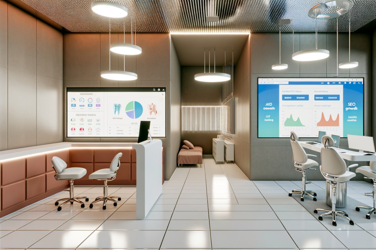 AI-powered SEO, CRM and digital growth concept for dental clinics in Miami | miami crm integration services