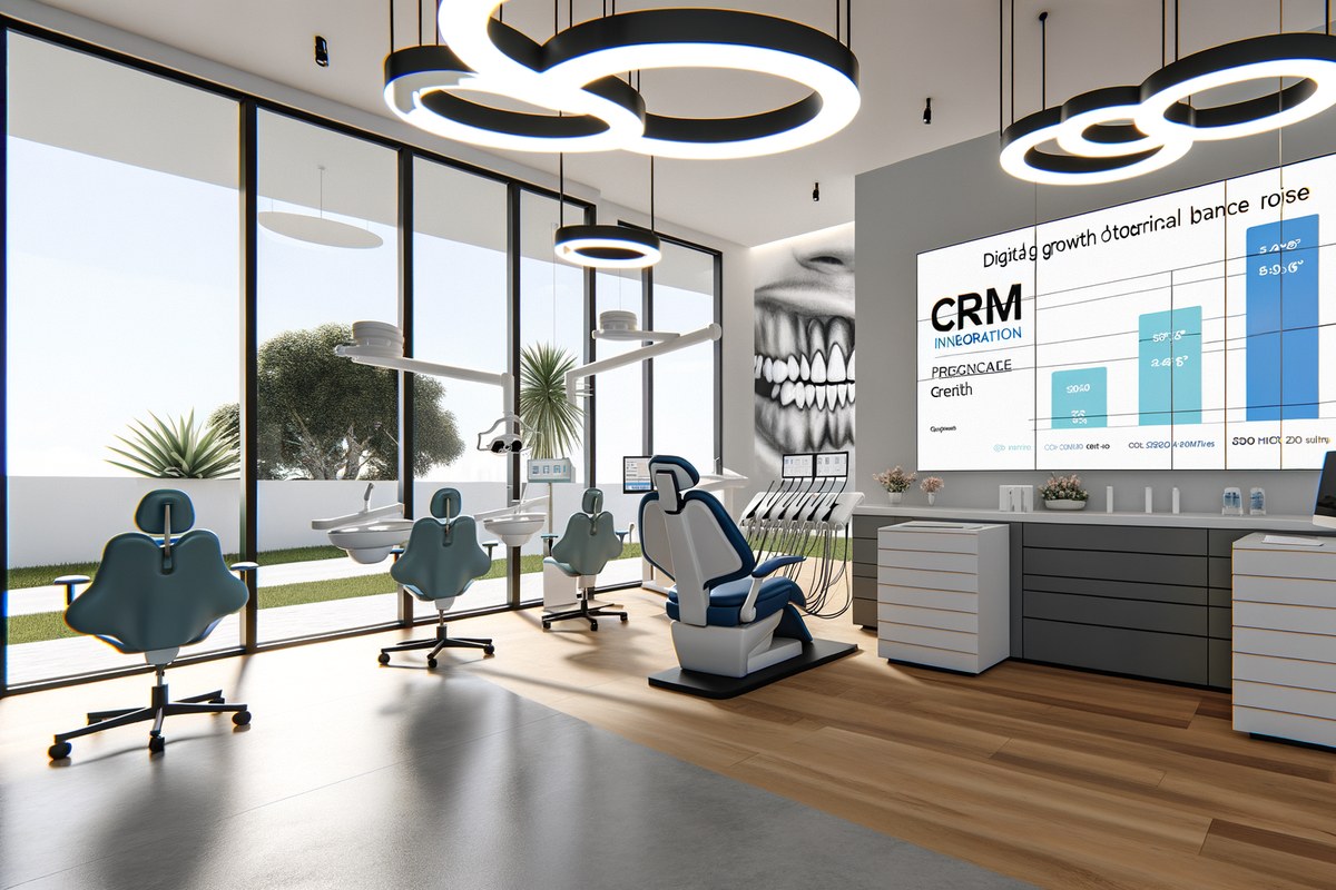 AI-powered SEO, CRM and digital growth concept for dental clinics in Miami | miami crm integration services