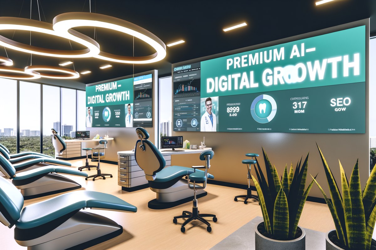 AI-powered SEO, CRM and digital growth concept for dental clinics in Miami | miami crm integration services