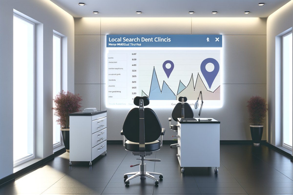 Miami Dental Clinic Local Visibility Strategy Local SEO and visibility strategy visual for dental clinics in Miami