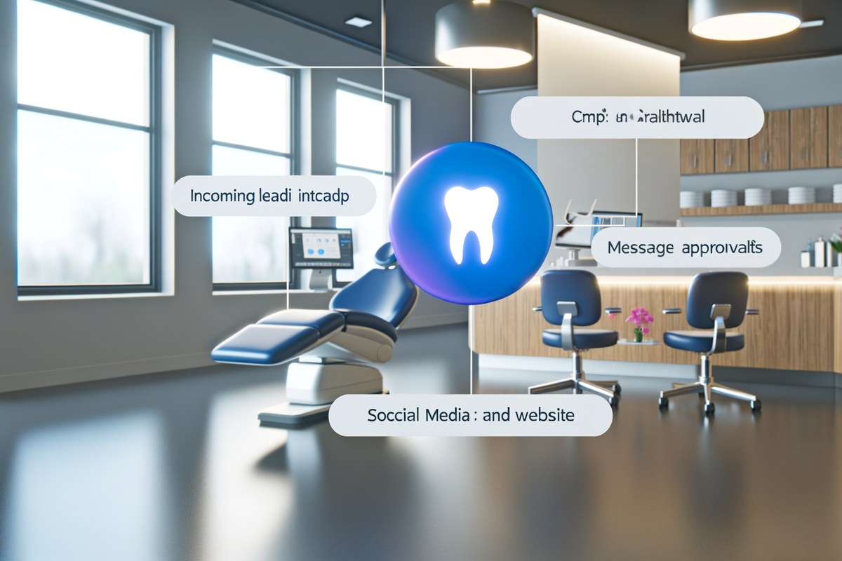 Miami Dental Clinic Local Visibility Strategy Local SEO and visibility strategy visual for dental clinics in Miami