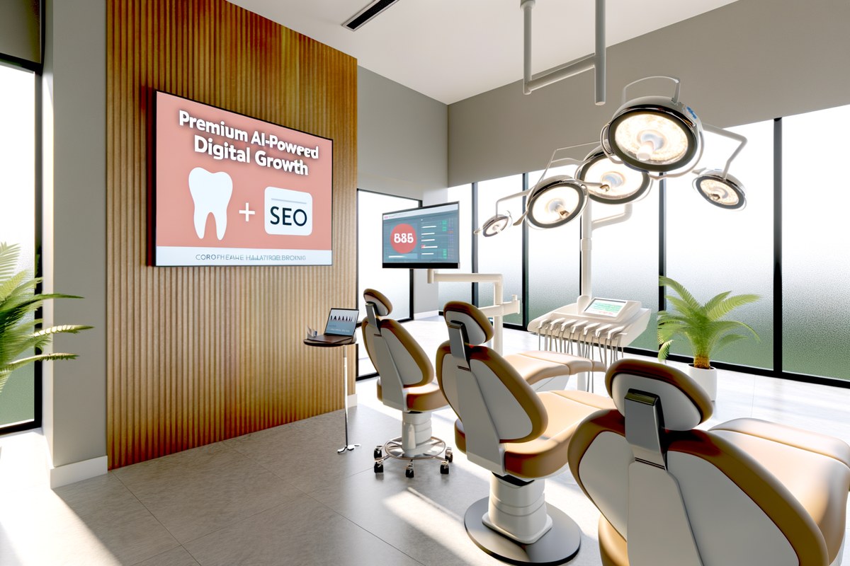 AI-powered SEO, CRM and digital growth concept for dental clinics in Miami | miami digital marketing services