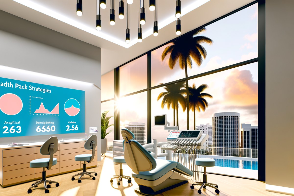 Miami Dental Clinic Local Visibility Strategy Local SEO and visibility strategy visual for dental clinics in Miami