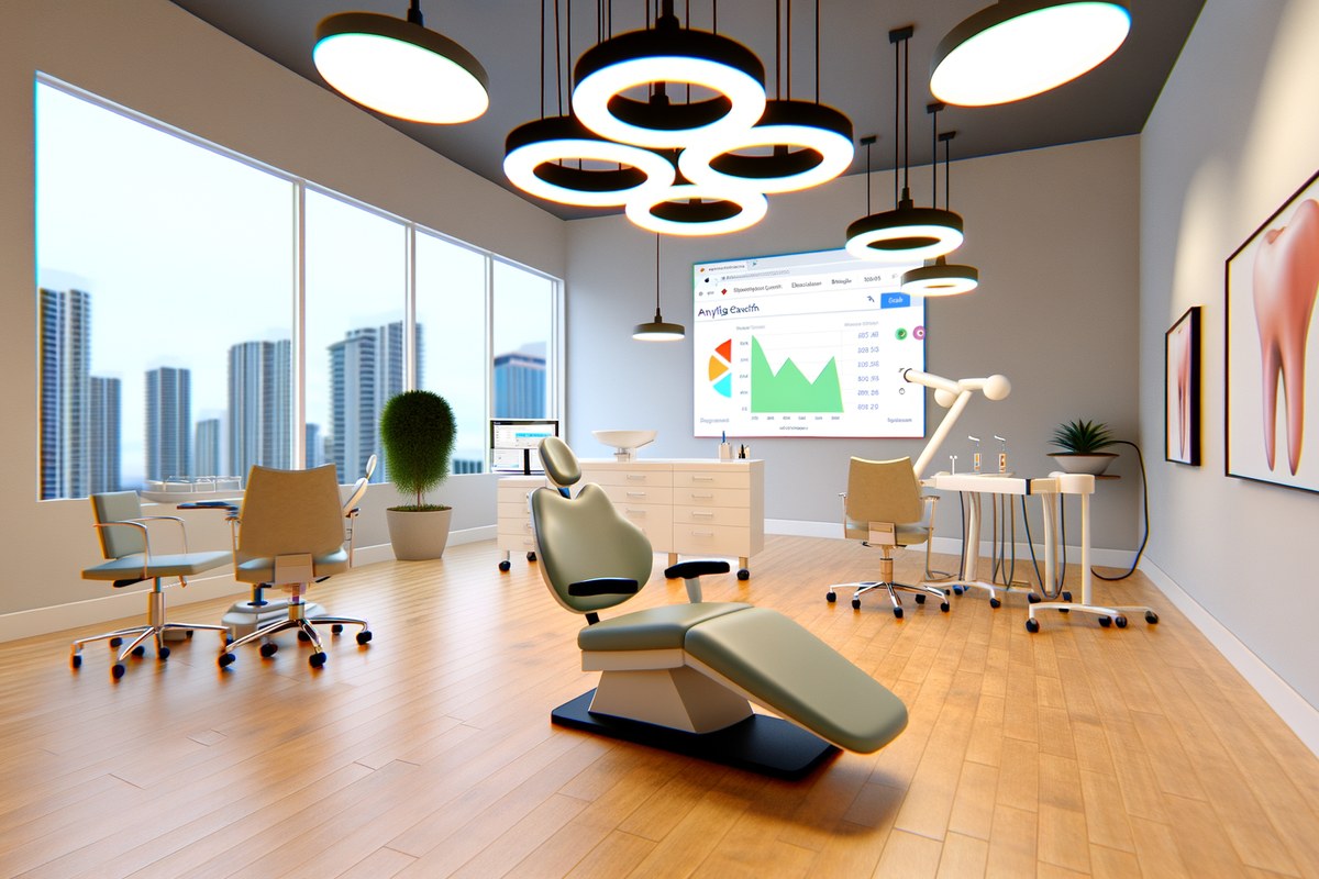 Miami Dental Clinic Local Visibility Strategy Local SEO and visibility strategy visual for dental clinics in Miami