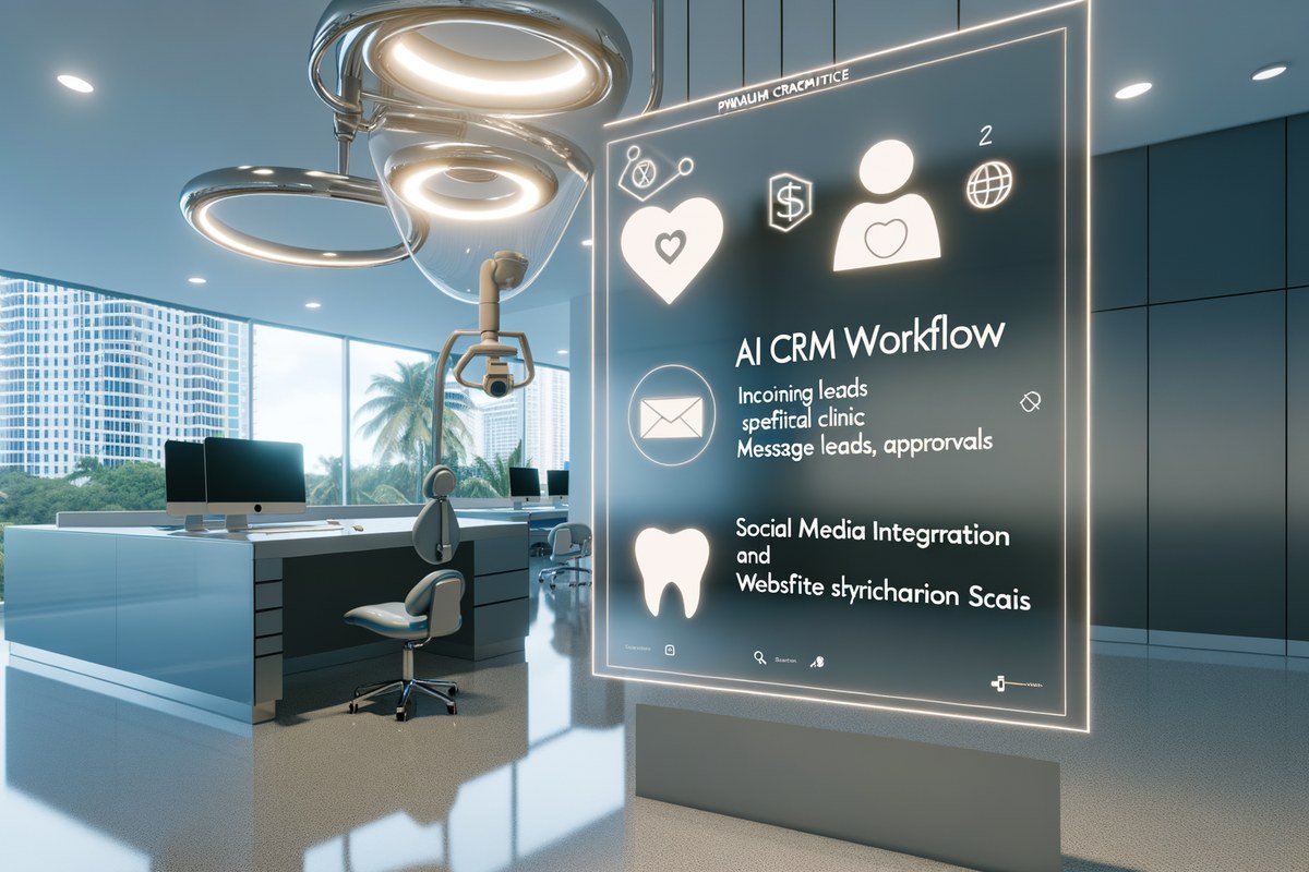 Miami Dental Clinic Local Visibility Strategy Local SEO and visibility strategy visual for dental clinics in Miami
