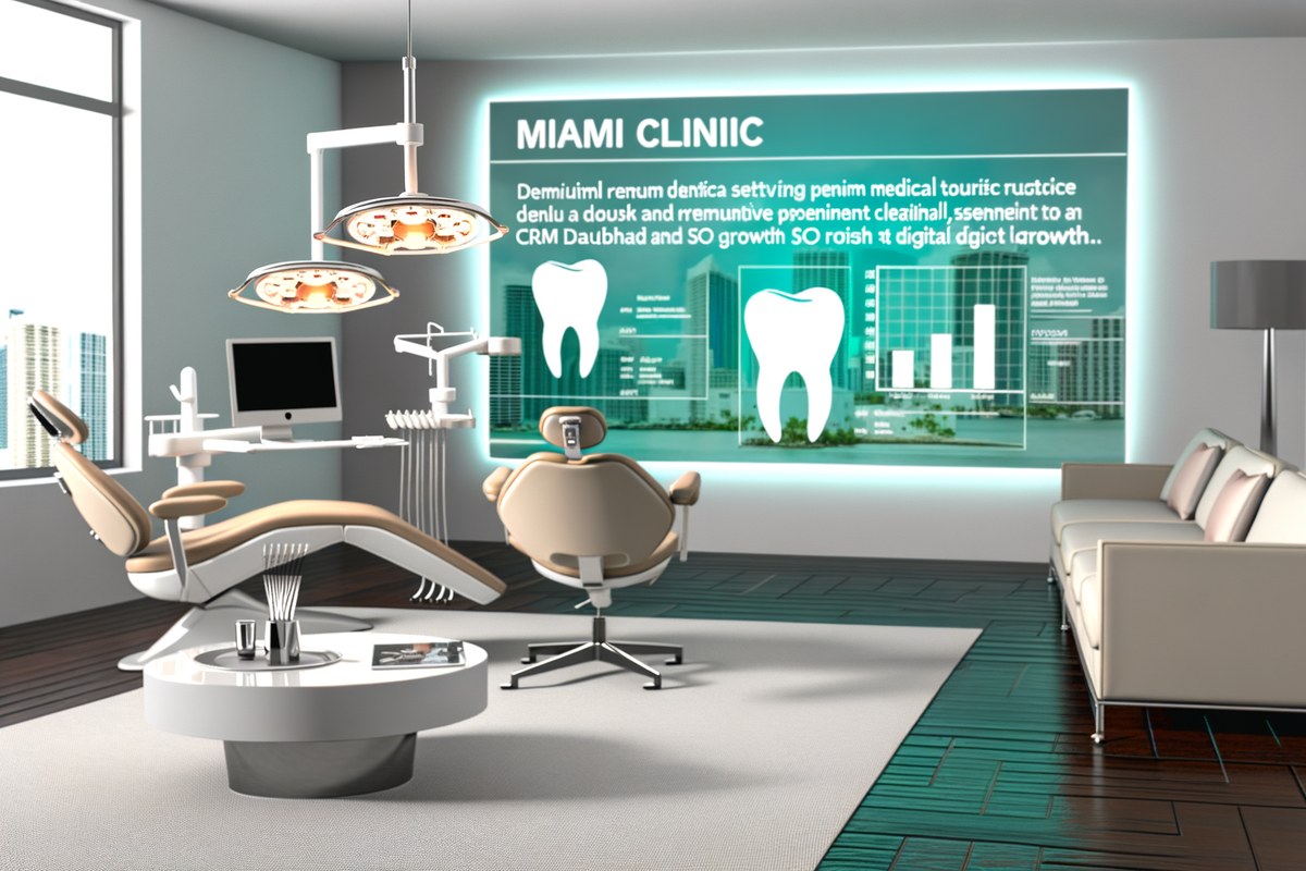 AI-powered SEO and digital growth concept for dental clinics in Miami | miami seo services