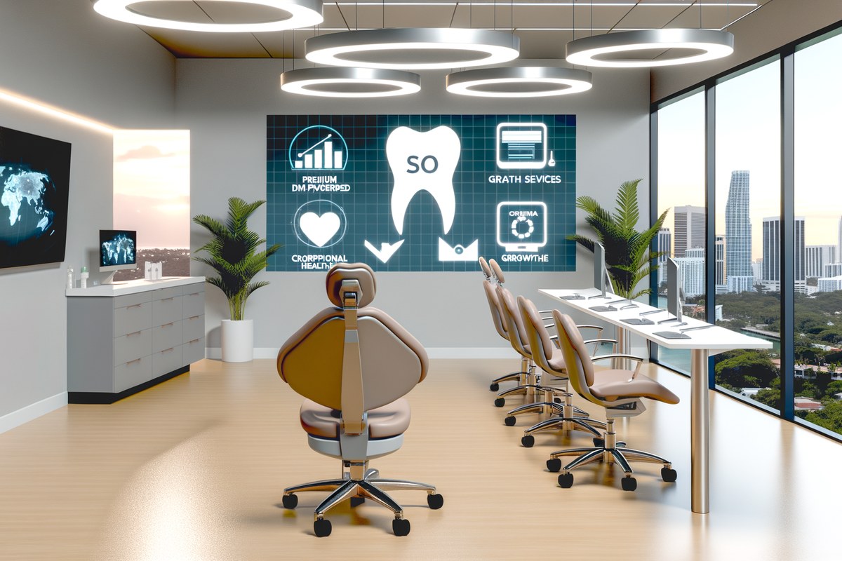 AI-powered SEO, CRM and digital growth concept for dental clinics in Miami | miami seo services