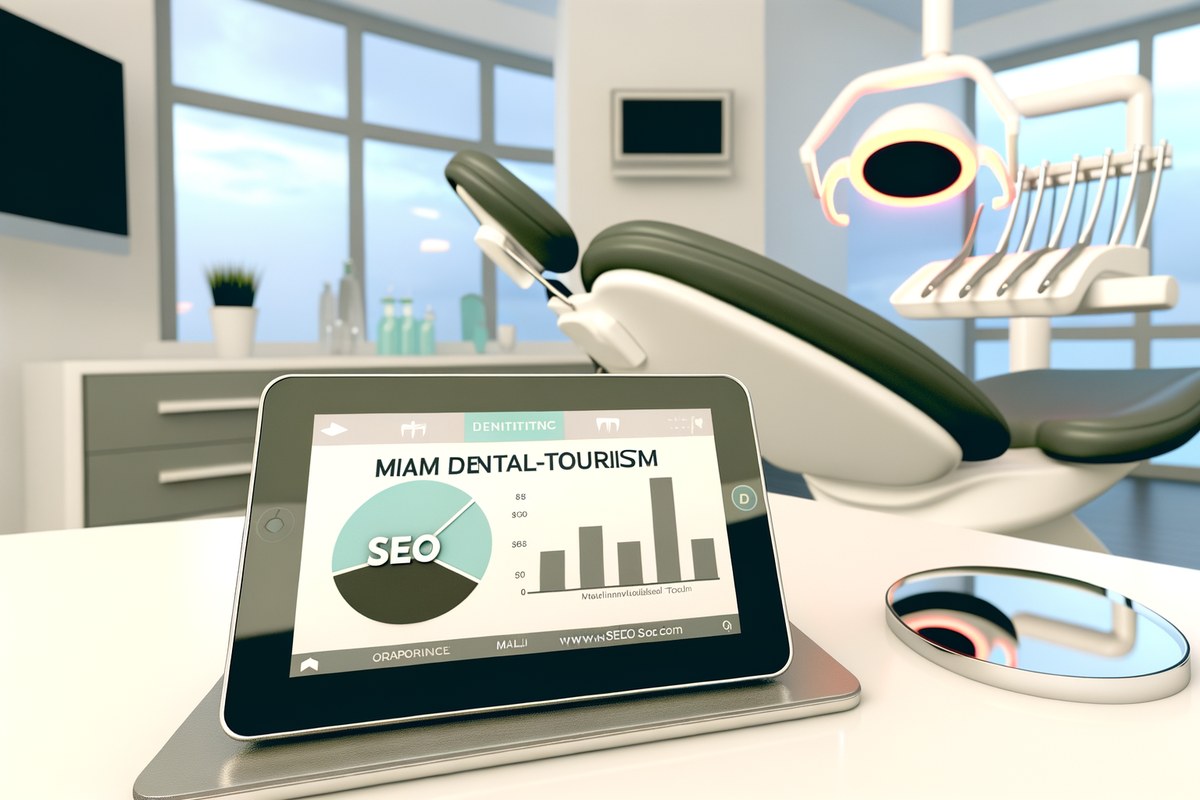 AI-powered SEO, CRM and digital growth concept for dental clinics in Miami | miami seo services