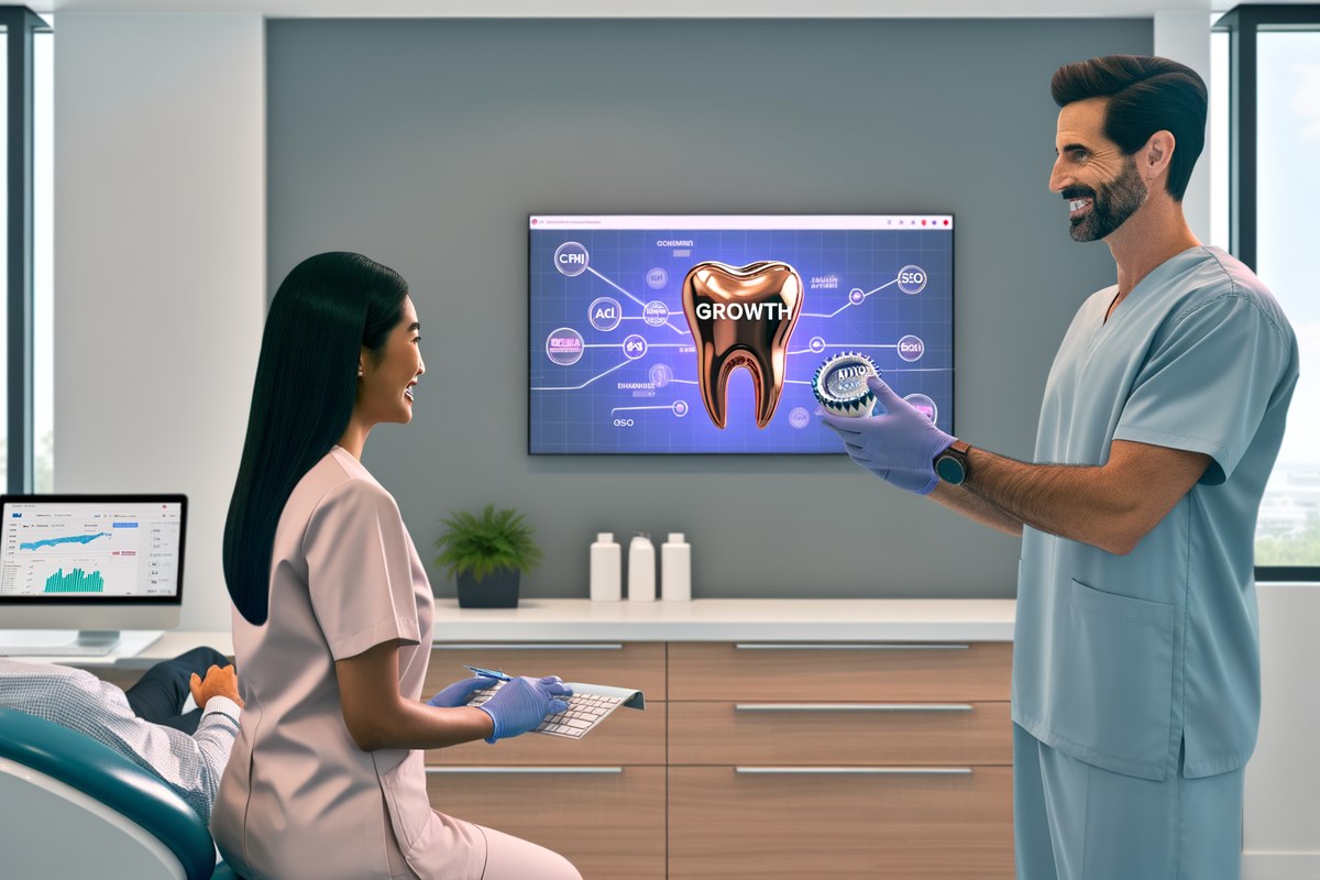AI-powered SEO, CRM and digital growth concept for dental clinics in Miami | miami seo services