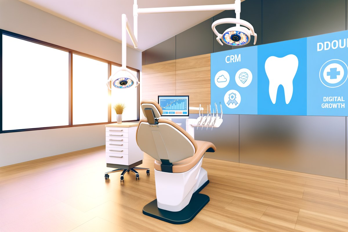 AI-powered SEO, CRM and digital growth concept for dental clinics in Miami | miami seo services