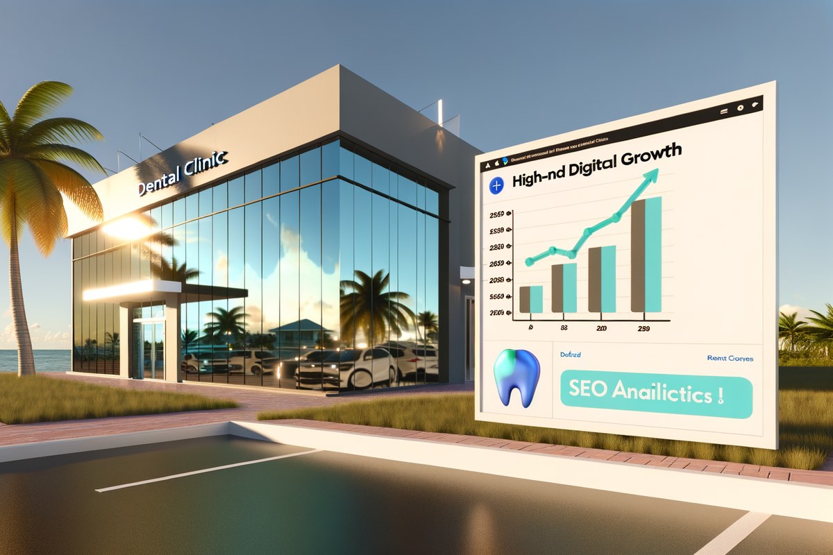 AI-powered SEO, CRM and digital growth concept for dental clinics in Miami | miami seo services