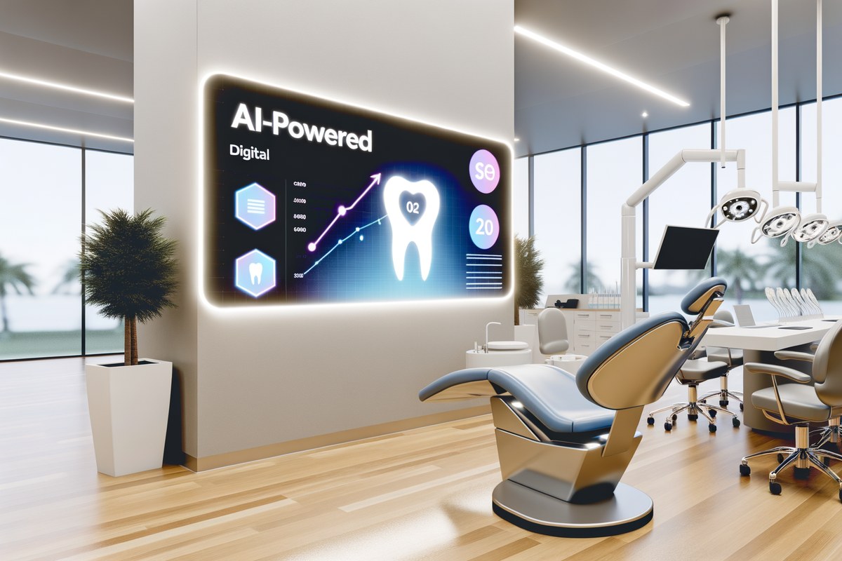 AI-powered SEO, CRM and digital growth concept for dental clinics in Miami | miami seo services