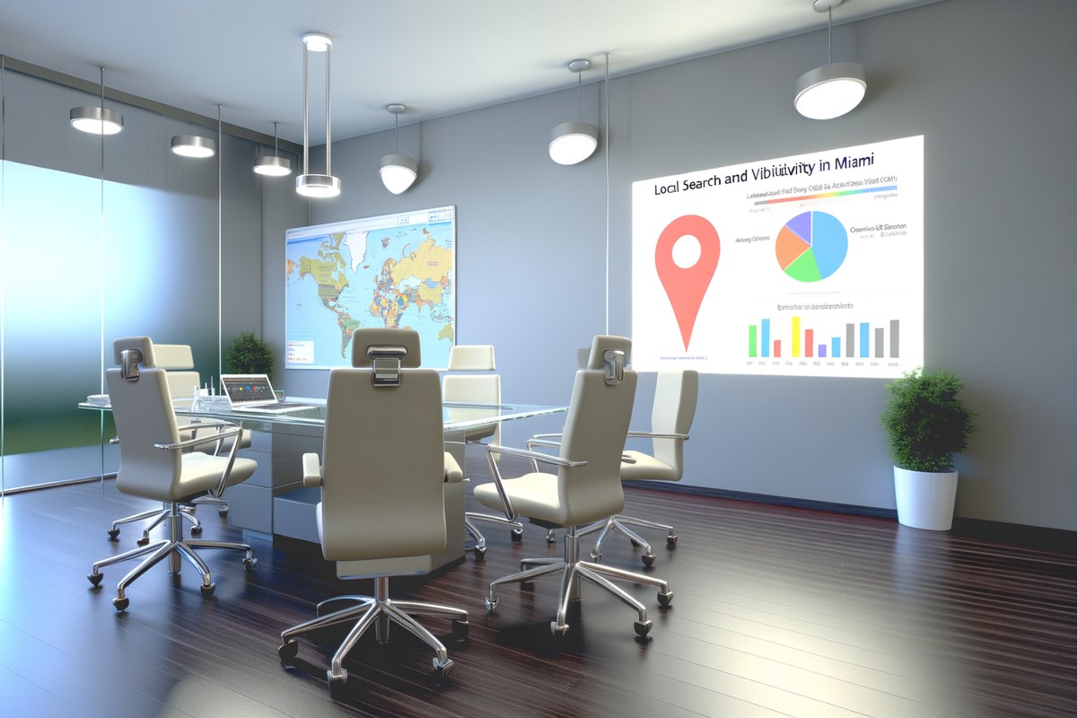 Miami Dental Clinic Local Visibility Strategy Local SEO and visibility strategy visual for dental clinics in Miami