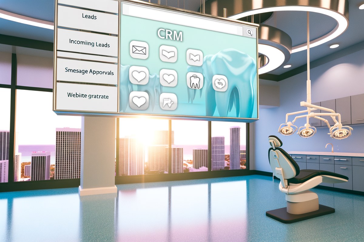 Miami Dental Clinic Local Visibility Strategy Local SEO and visibility strategy visual for dental clinics in Miami