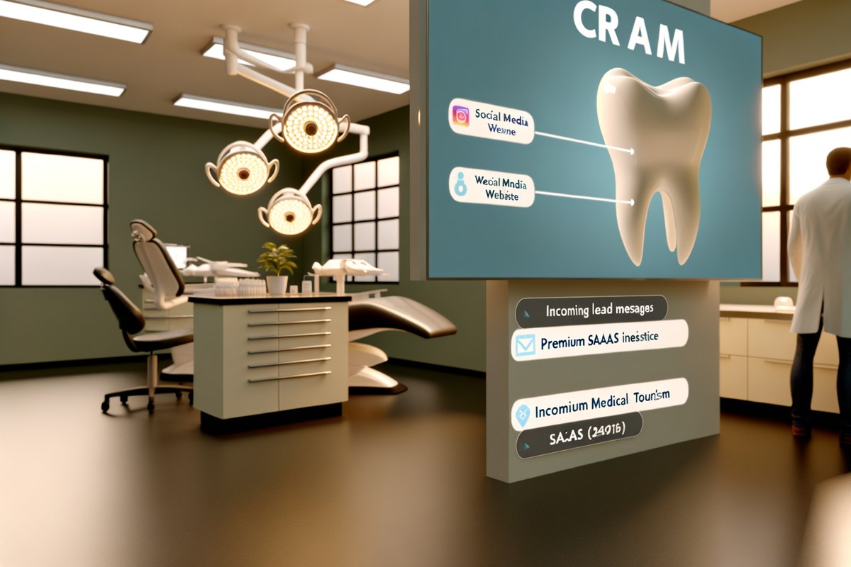 Local SEO and visibility strategy visual for dental clinics in Miami