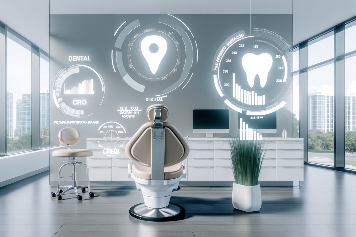 AI-powered SEO, CRM and digital growth concept for dental clinics in Miami | miami instagram analysis services