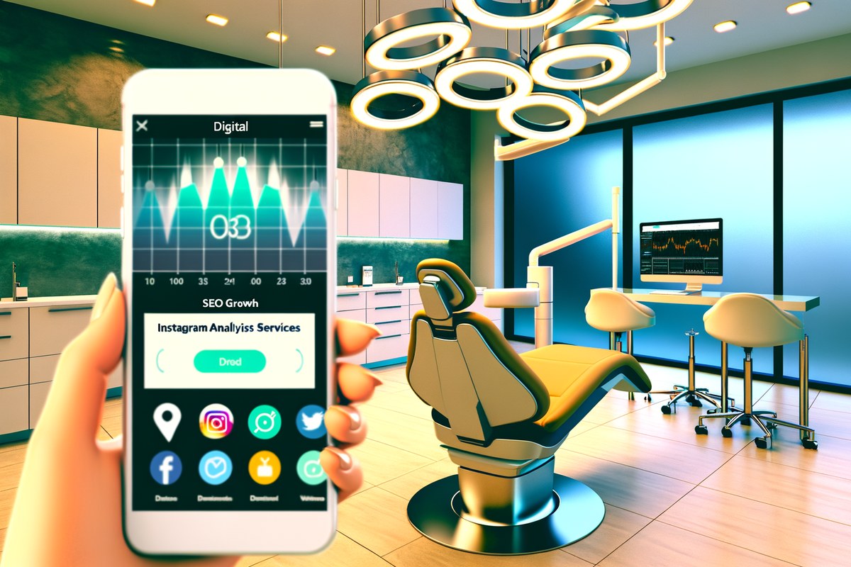 AI-powered SEO, CRM and digital growth concept for dental clinics in Miami | miami instagram analysis services