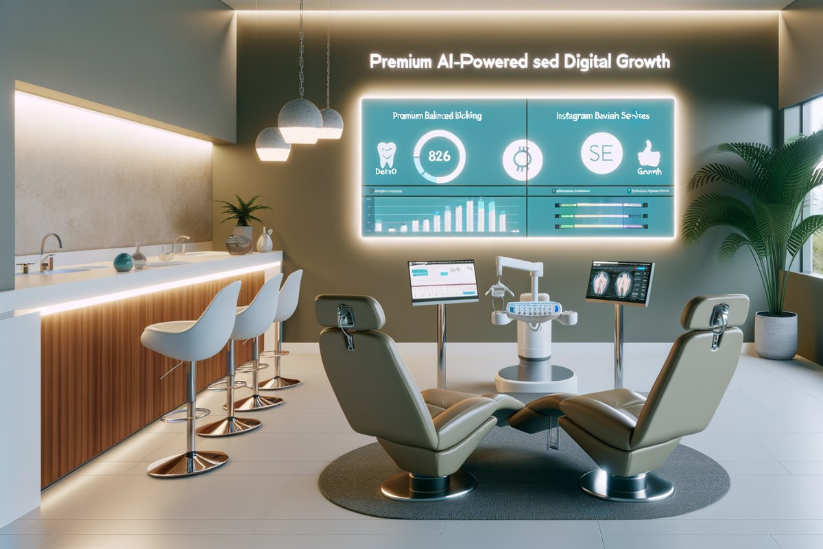 AI-powered SEO, CRM and digital growth concept for dental clinics in Miami | miami instagram analysis services