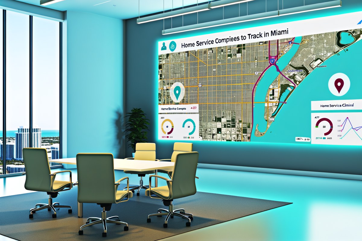 Miami Home Service Company Local Visibility Strategy Local SEO and visibility strategy visual for home service companies in Miami