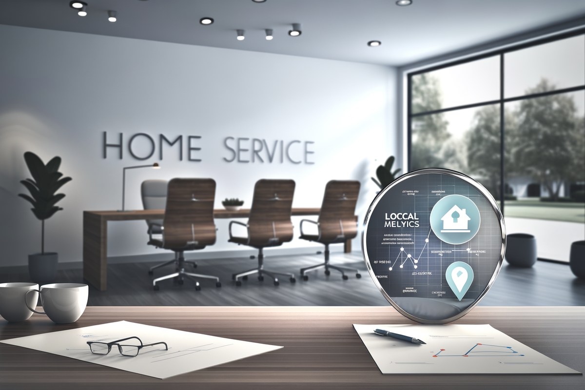 Local SEO and visibility strategy visual for home service companies in Miami