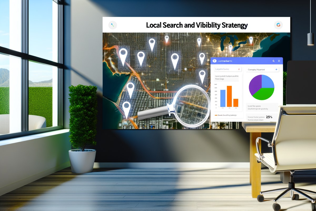 Miami Home Service Company Local Visibility Strategy Local SEO and visibility strategy visual for home service companies in Miami