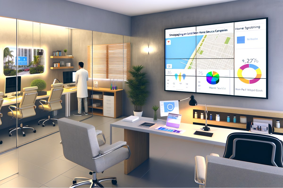 Miami Home Service Company Growth Systems AI-powered SEO, CRM and digital growth concept for home service companies in Miami
