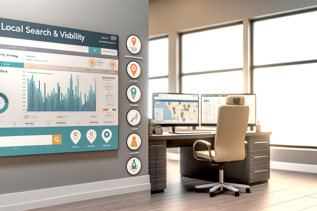 Miami Home Service Company Local Visibility Strategy Local SEO and visibility strategy visual for home service companies in Miami