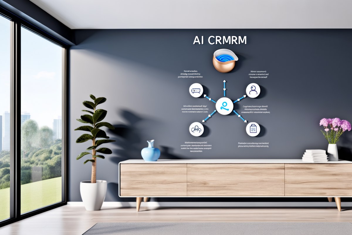 Miami Home Service Company CRM Workflow CRM lead tracking and message workflow visual for home service companies in Miami
