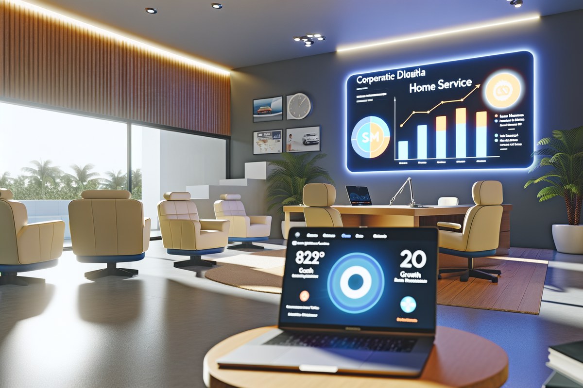 AI-powered SEO, CRM and digital growth concept for home service companies in Miami | miami crm integration services