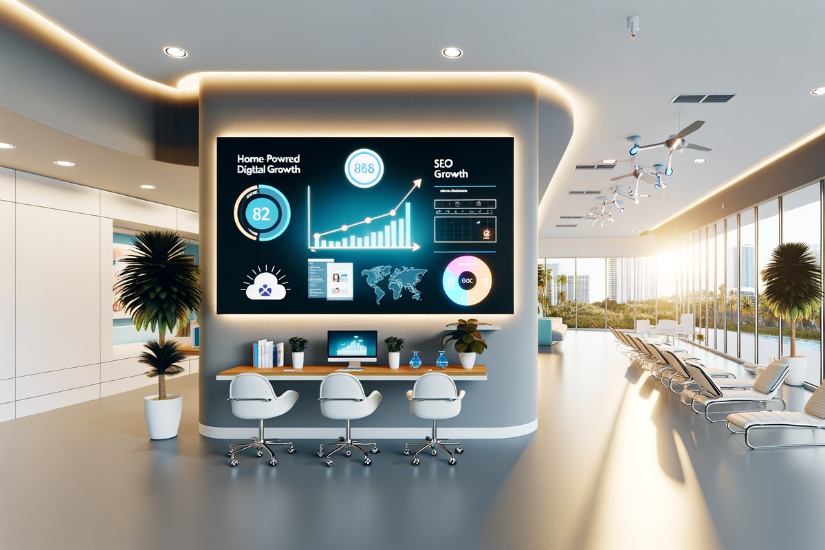 AI-powered SEO, CRM and digital growth concept for home service companies in Miami | miami crm integration services