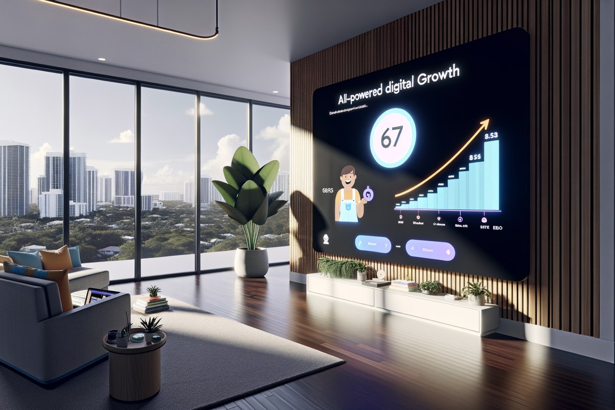 AI-powered SEO, CRM and digital growth concept for home service companies in Miami | miami crm integration services