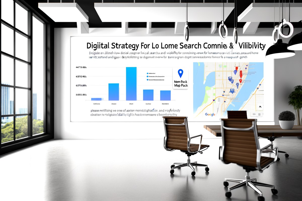 Miami Home Service Company Local Visibility Strategy Local SEO and visibility strategy visual for home service companies in Miami
