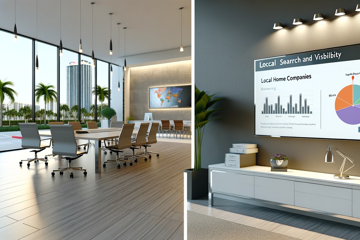 Miami Home Service Company Growth Systems AI-powered SEO, CRM and digital growth concept for home service companies in Miami