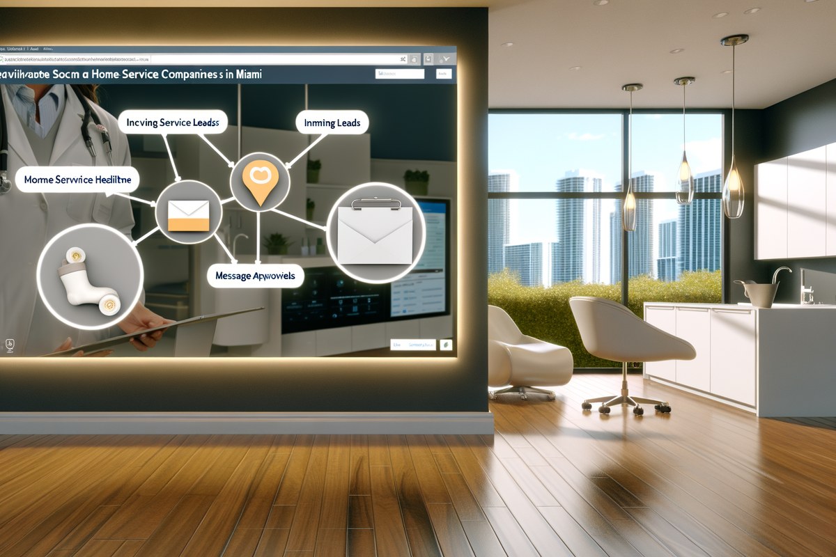 AI-assisted digital marketing application exemplifying Miami Digital Marketing Services for local roofing companies