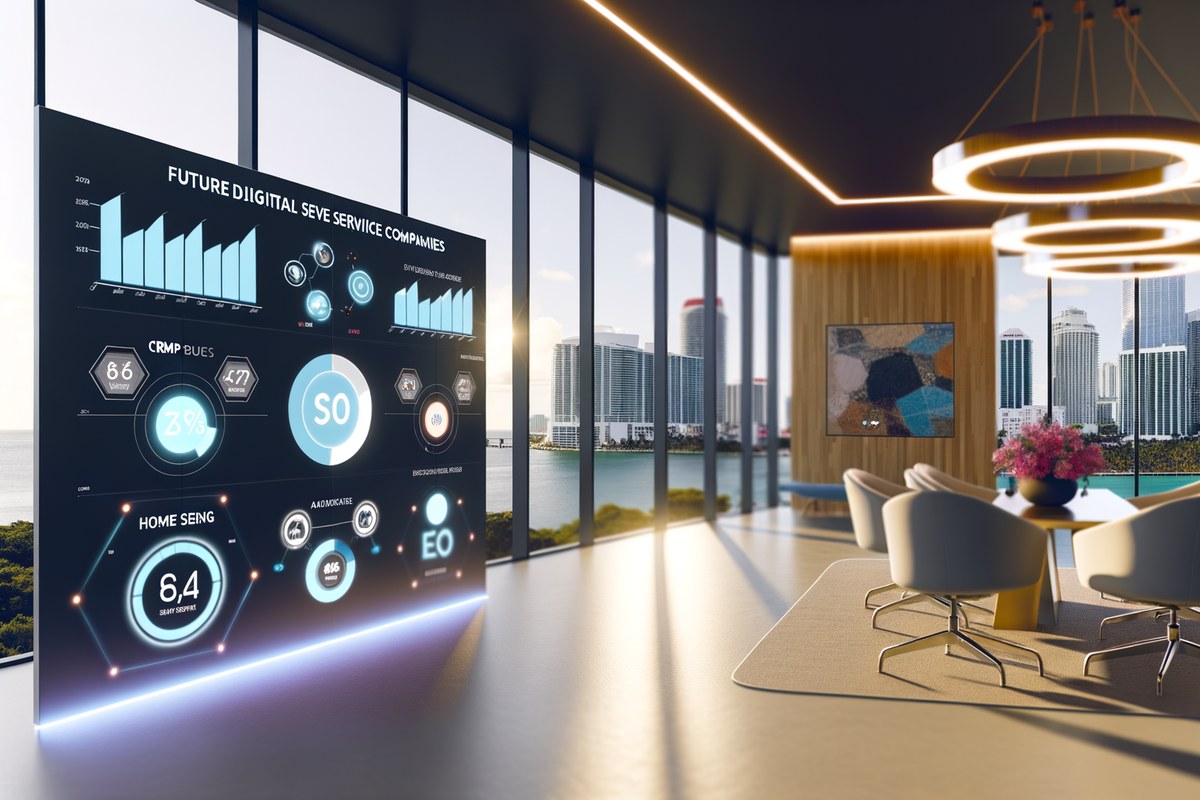 AI-powered SEO and digital growth concept for home service companies in Miami | miami digital marketing services