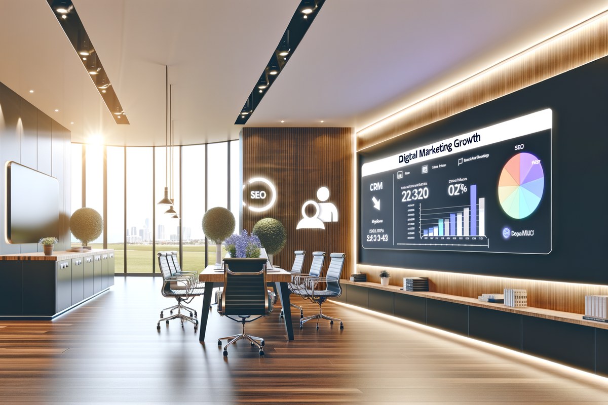 AI-powered SEO, CRM and digital growth concept for home service companies in Miami | miami digital marketing services