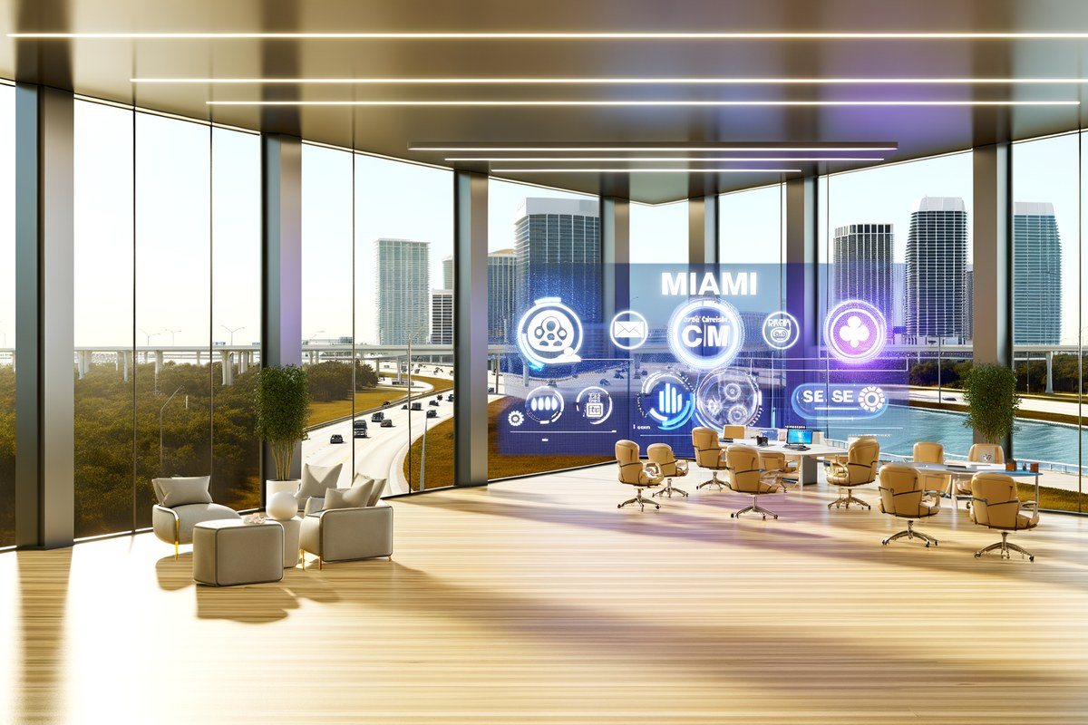 AI-powered SEO, CRM and digital growth concept for home service companies in Miami | miami digital marketing services