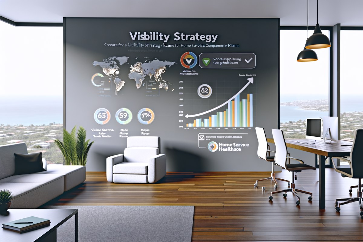 Miami Home Service Company Local Visibility Strategy Local SEO and visibility strategy visual for home service companies in Miami