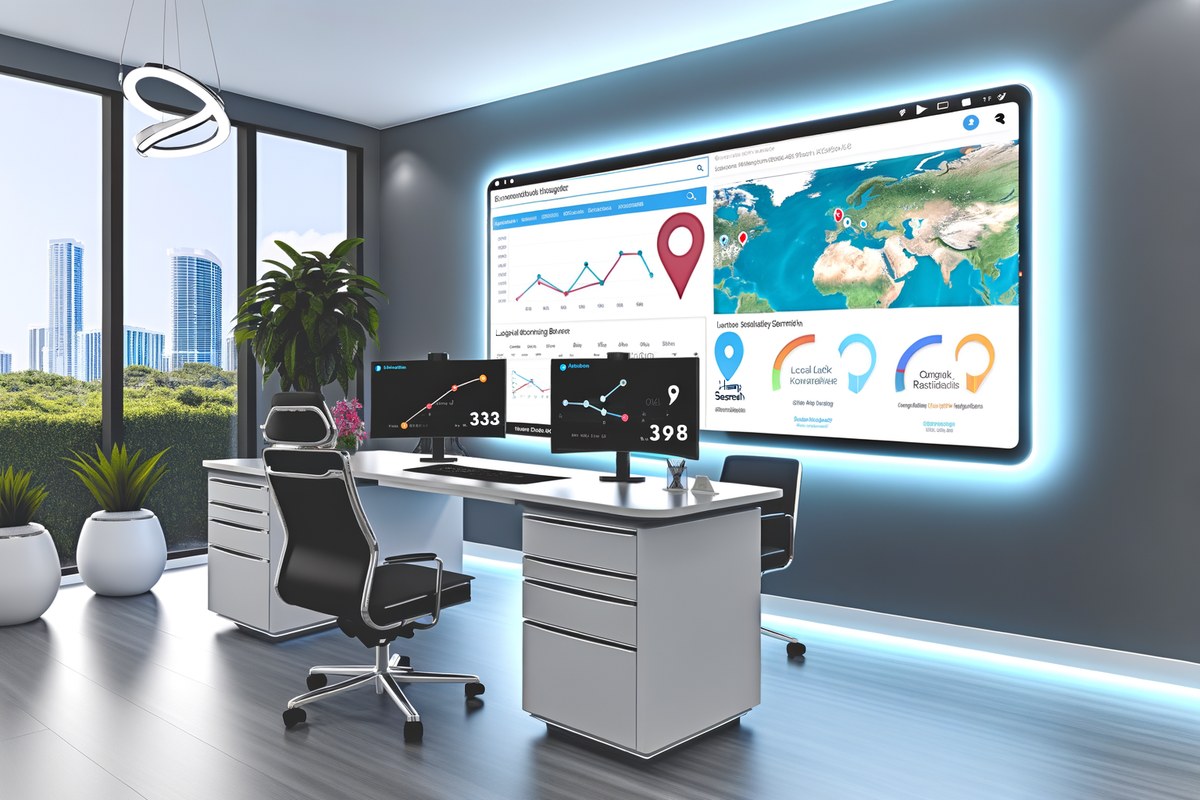 Miami Home Service Company Local Visibility Strategy Local SEO and visibility strategy visual for home service companies in Miami