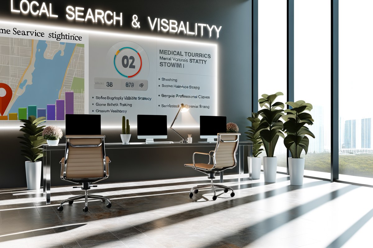 Miami Home Service Company Local Visibility Strategy Local SEO and visibility strategy visual for home service companies in Miami