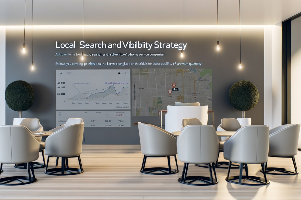 Miami Home Service Company Local Visibility Strategy Local SEO and visibility strategy visual for home service companies in Miami