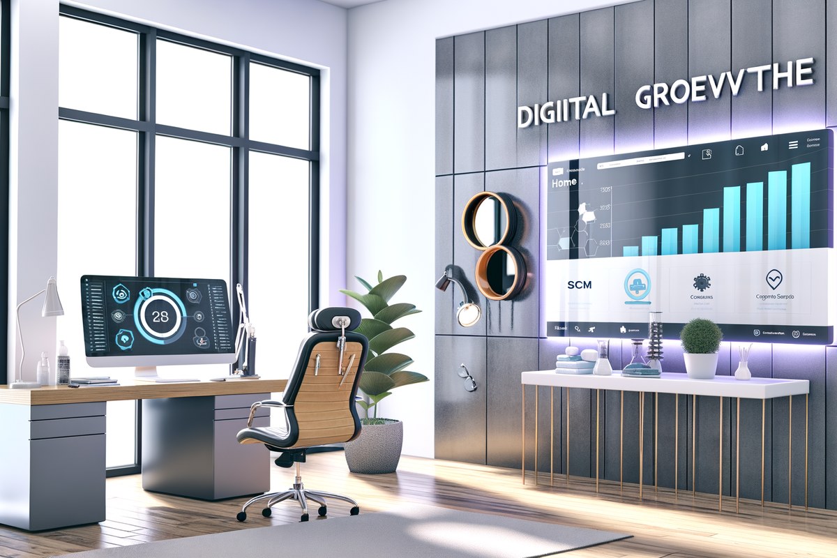 AI-powered SEO, CRM and digital growth concept for home service companies in Miami | miami seo services