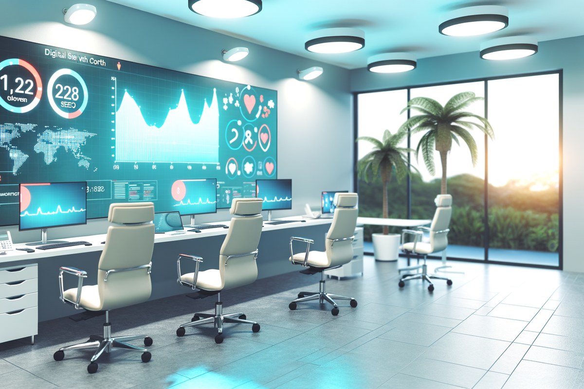 AI-powered SEO, CRM and digital growth concept for home service companies in Miami | miami seo services
