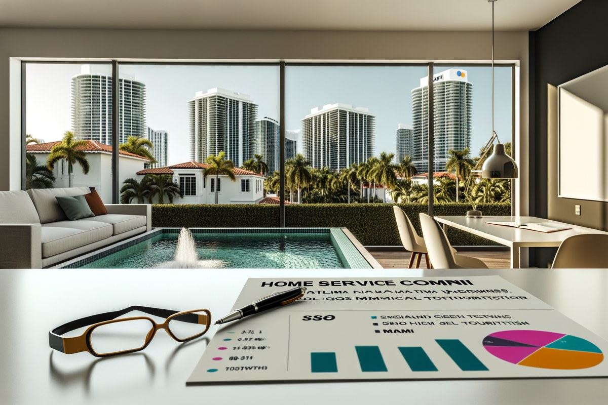 AI-powered SEO, CRM and digital growth concept for home service companies in Miami | miami seo services