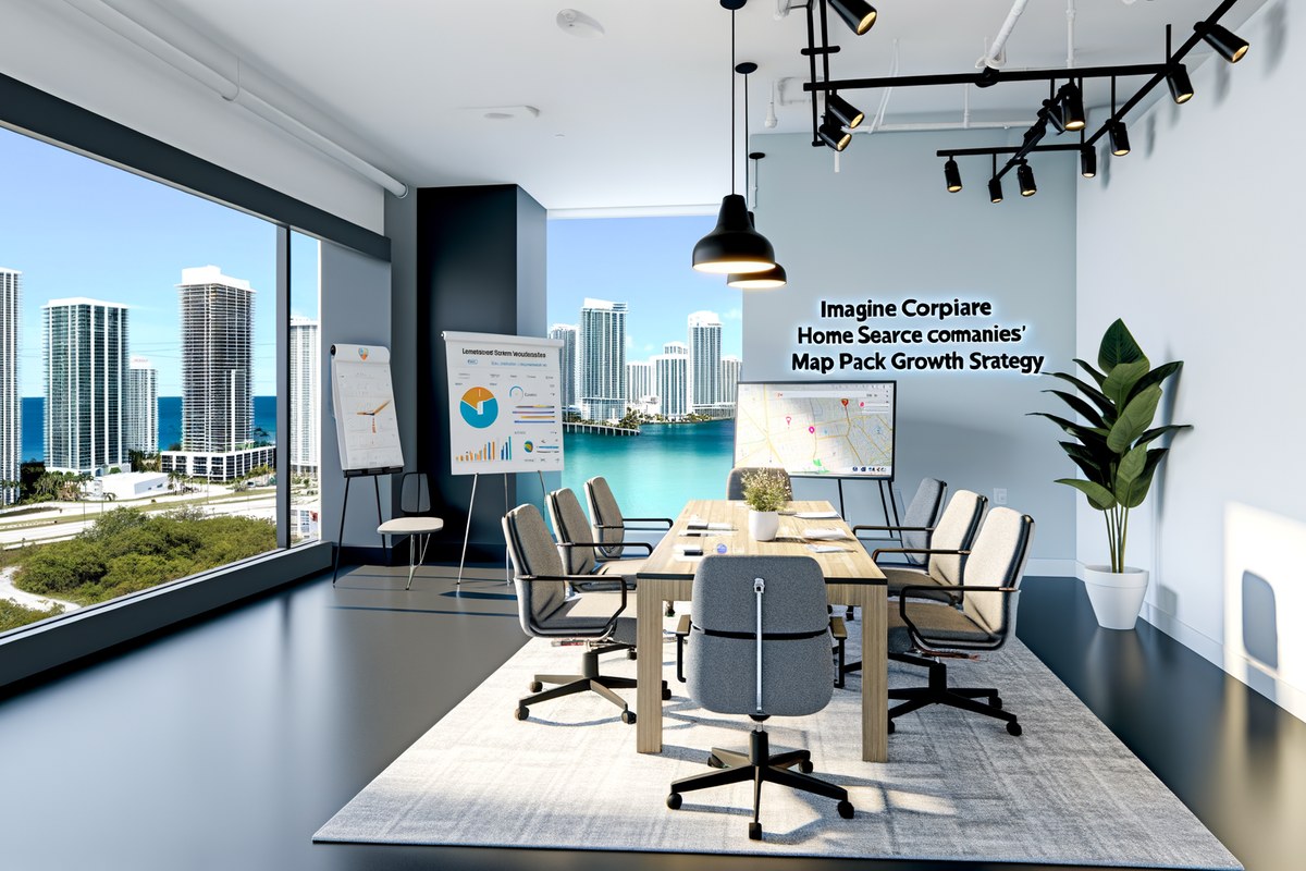 AI-powered SEO,CRM and digital growth concept for home service companies in Miami
